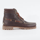 Mens Timberland 7 Eye Chukka A13F1 Leather Casual Walking Lace Up Brown Boots